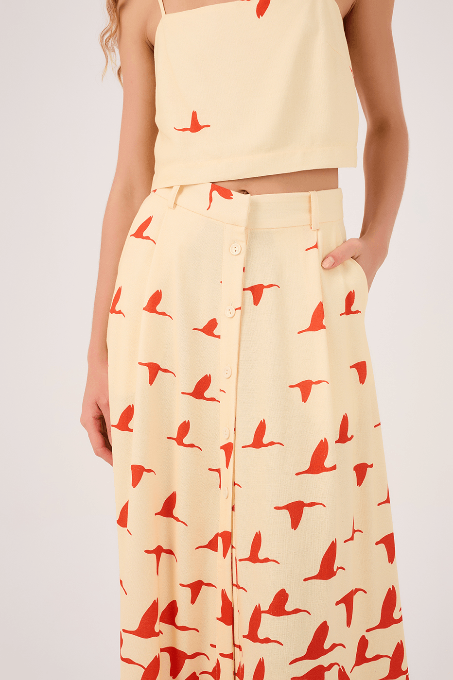 Guarás Print Linen Set