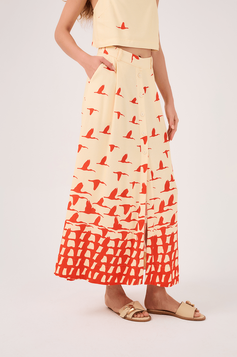 Guarás Print Linen Set