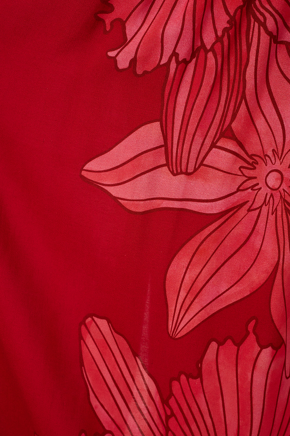 Red Orchid Ruched Bodice Removable Straps Maxi Dress_8