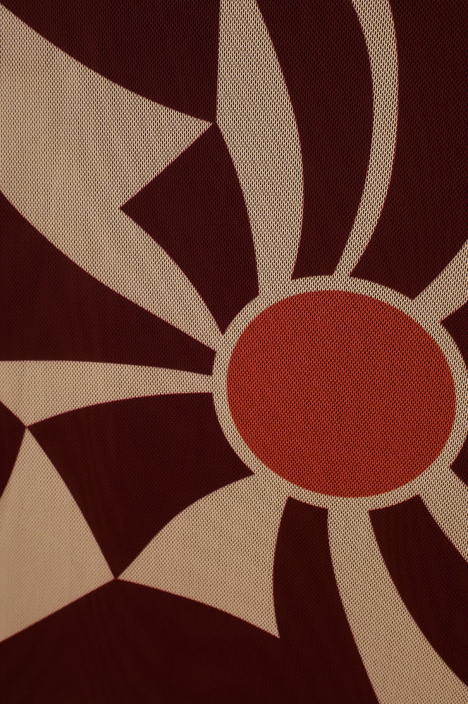 Brown Sunset Cut-Out One-Shoulder Tulle Maxi Dress