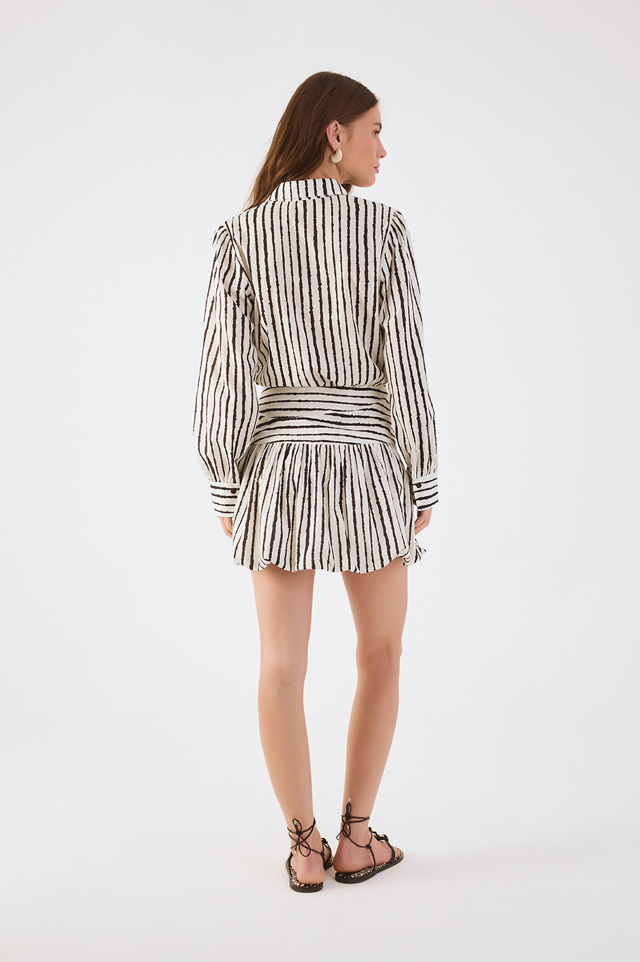 Bicolor Icarai  Balloon Mini Dress_6