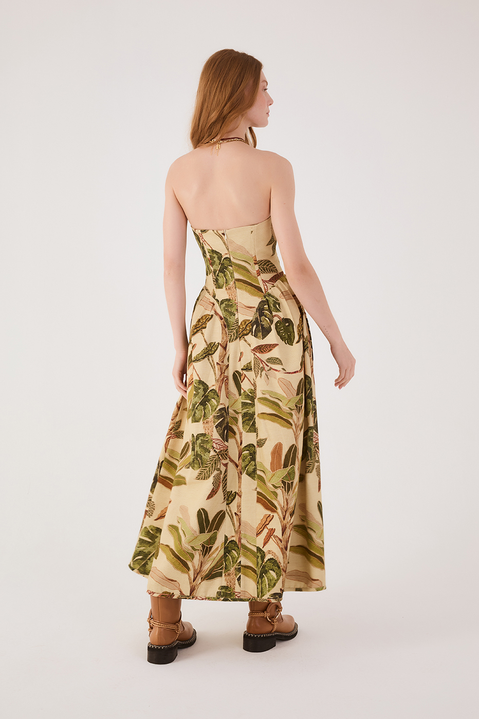 Tropikat Print Maxi Dress_5