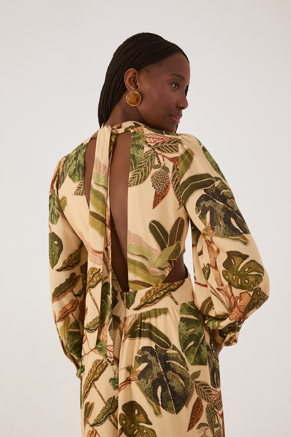 Tropikat Print Dress_6