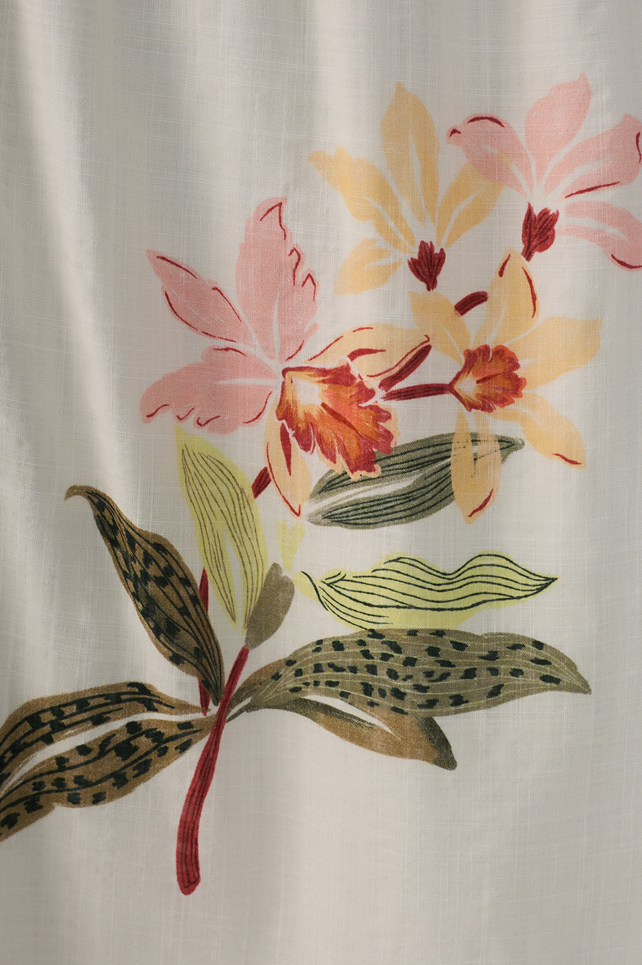 Off-White Verdejar Ruched Midi Dress_7