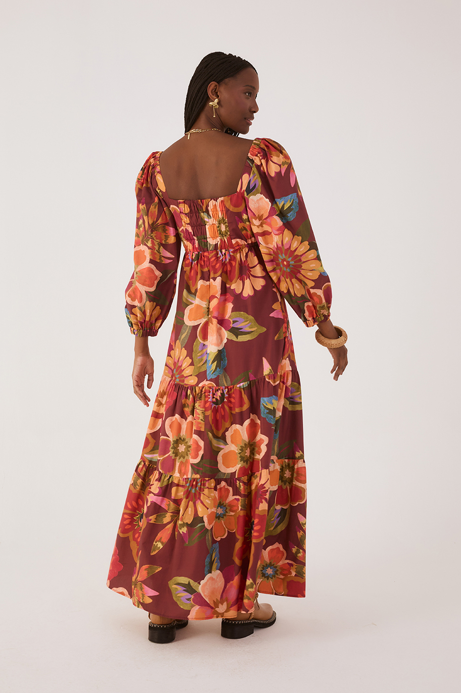 Garden Print Midi Dress_6