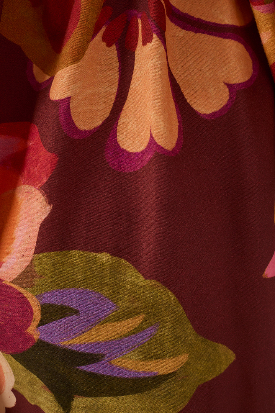 Garden Print Midi Dress