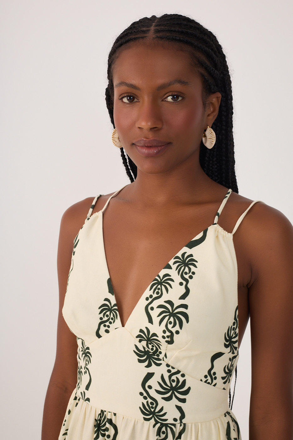 Cropped Aventureiro Print Dress_4