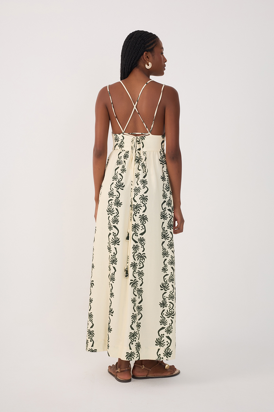 Cropped Aventureiro Print Dress_5