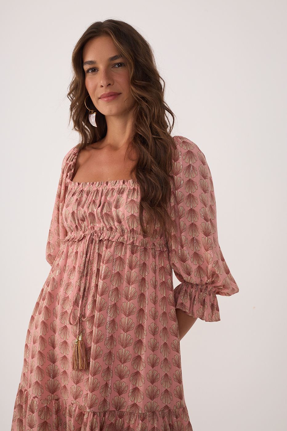 Vestido Lurex Estampa Maresia_4