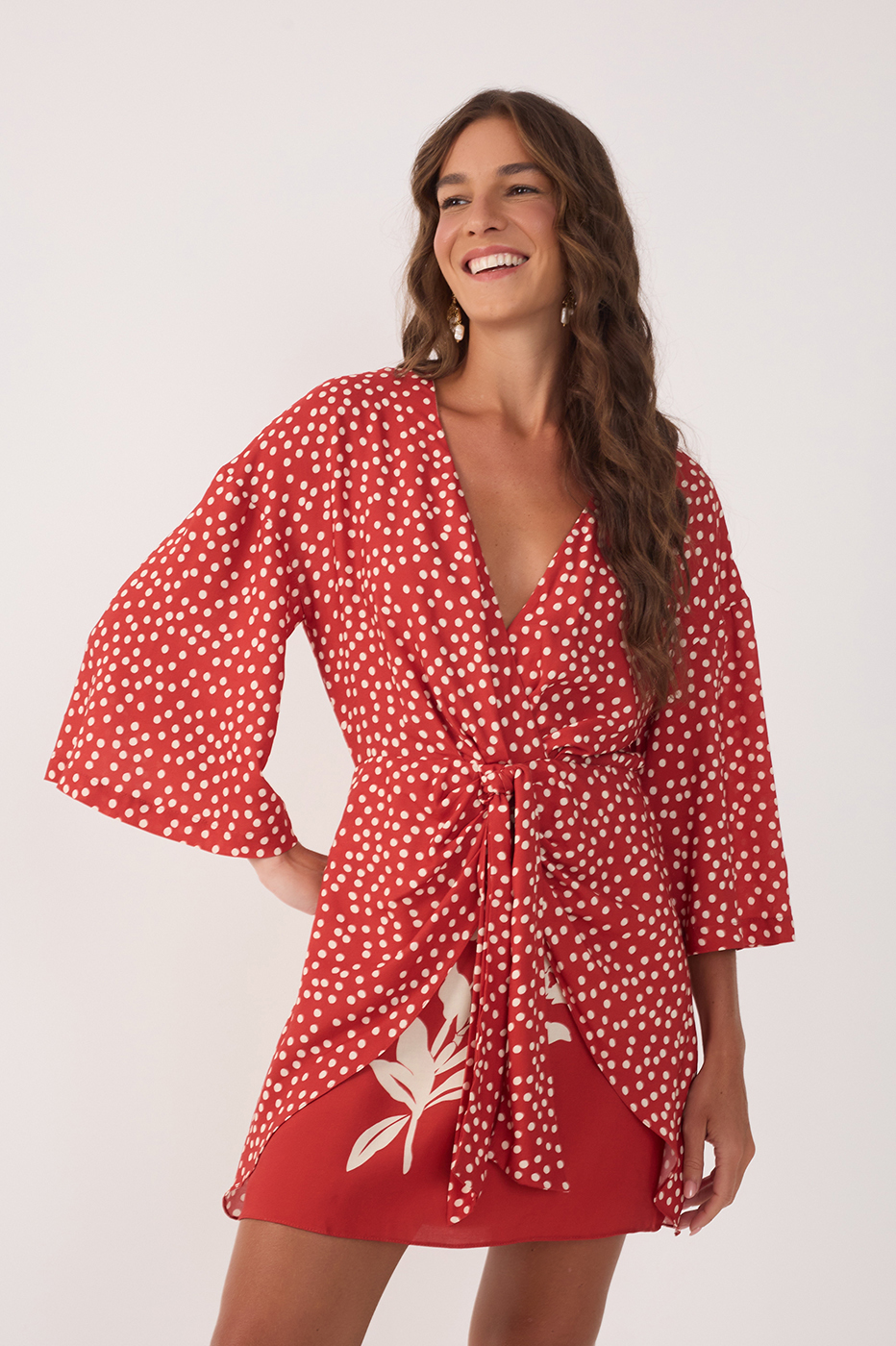 Encanto Floral Print Short Dress_3