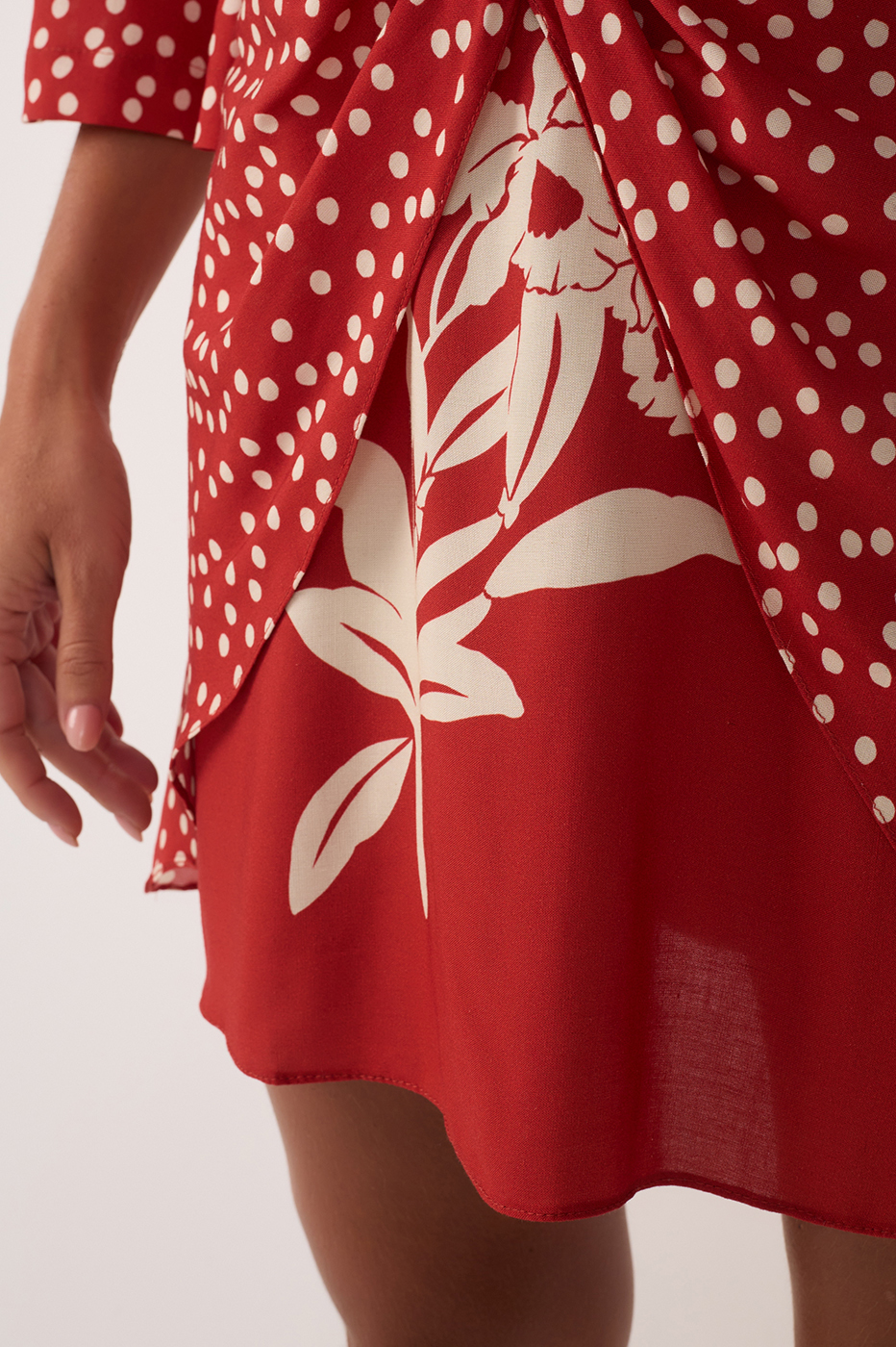 Encanto Floral Print Short Dress_5