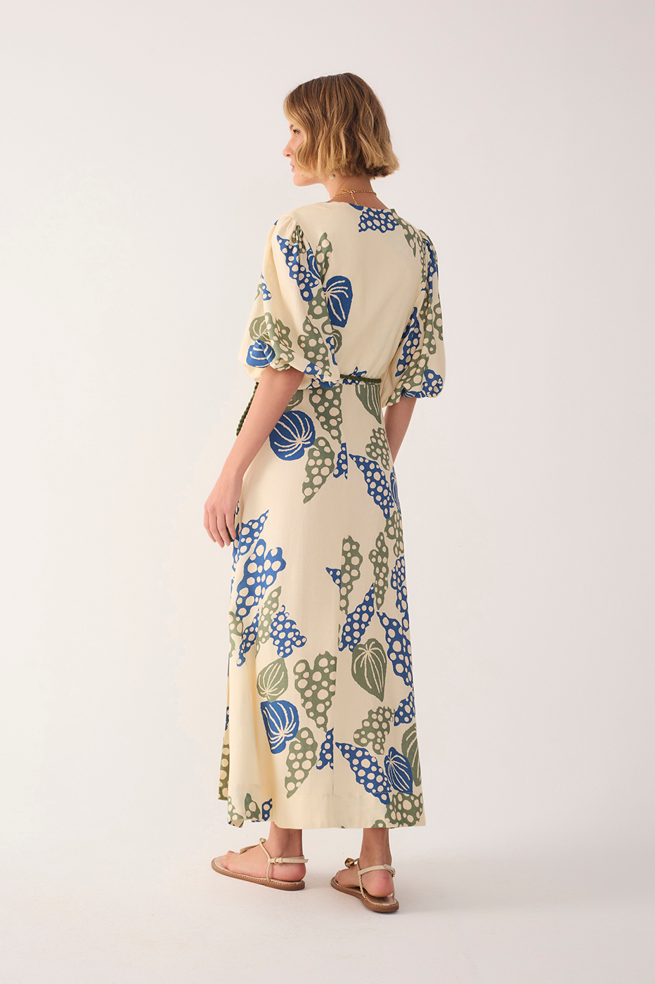 Cropped Begonia Print Dress_7