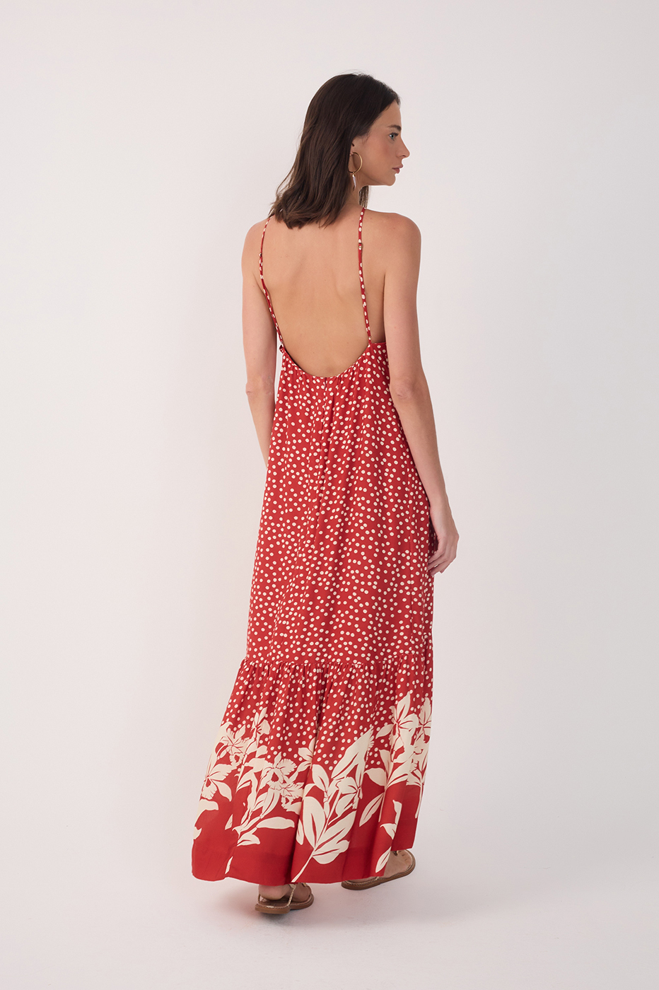 Long Encanto Floral Print Dress_5
