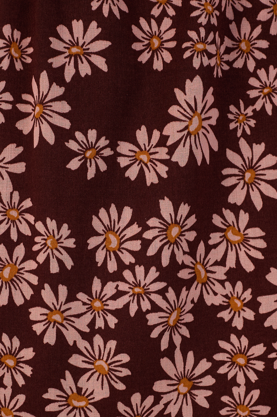 Vestido Cropped Estampa Margaridas Rosa_7