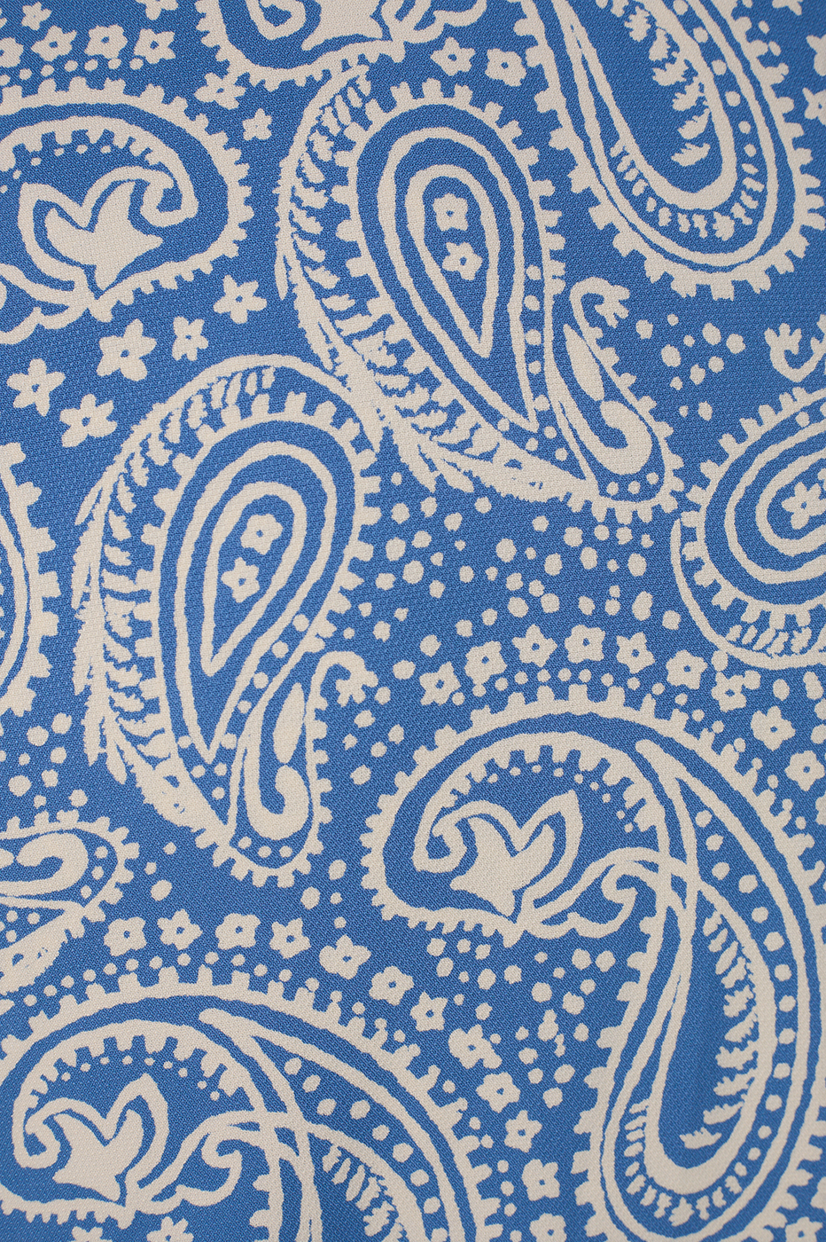 Céu Sereno Print Cut-Out Midi Dress