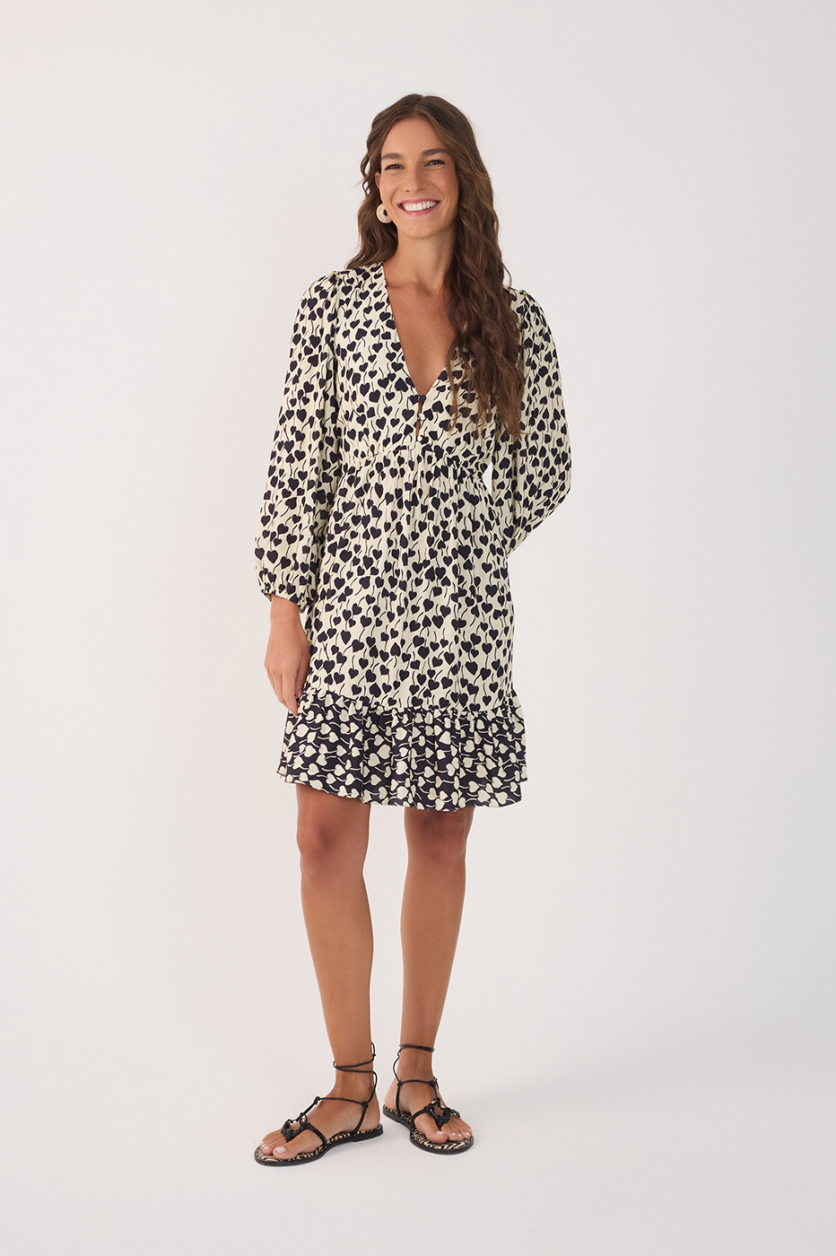 Short Amor Perfeito Print Dress_2