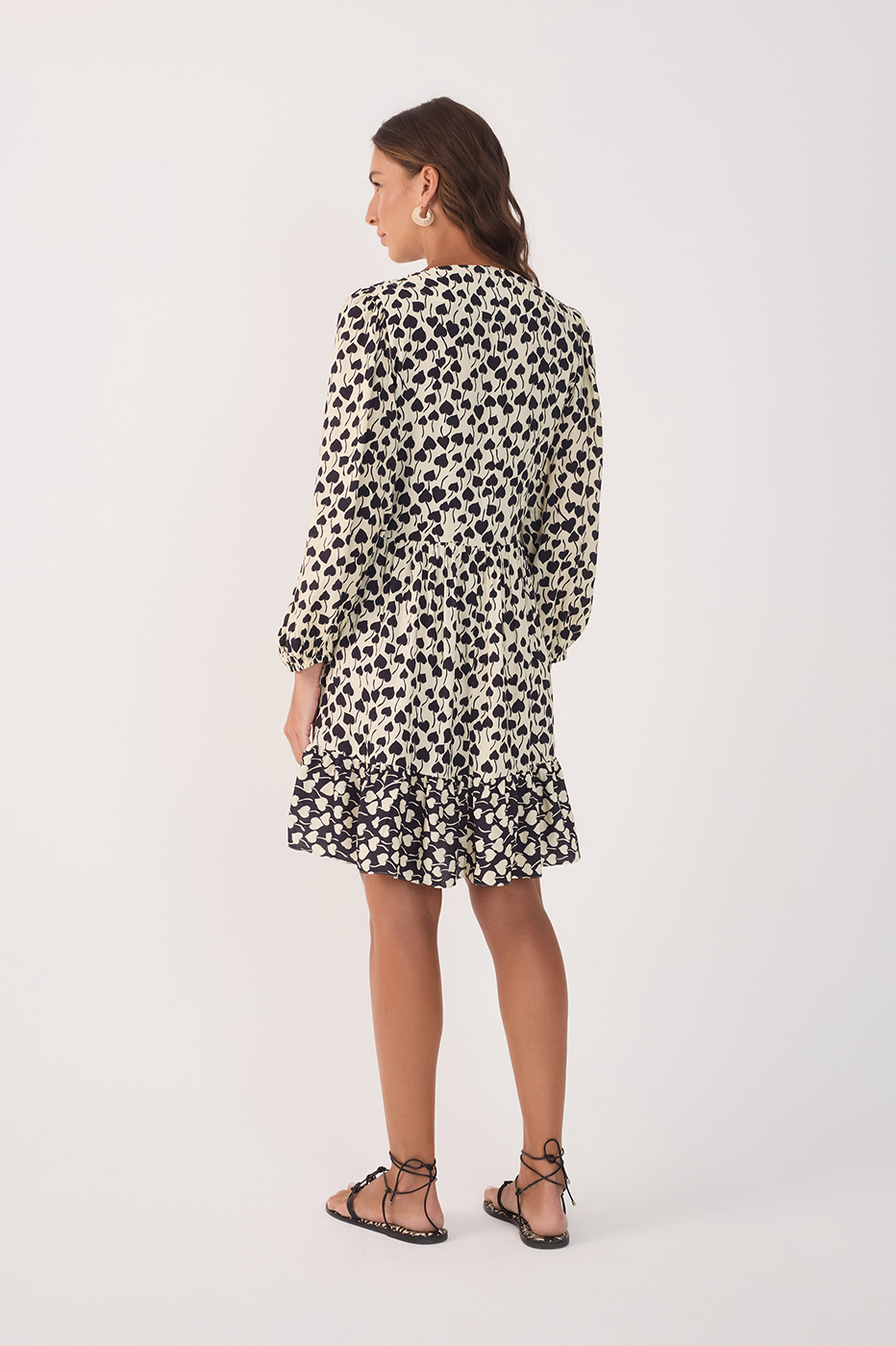 Short Amor Perfeito Print Dress_5