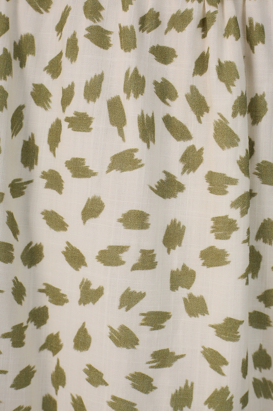 Vestido Cropped Estampa Poá Folhagem_7