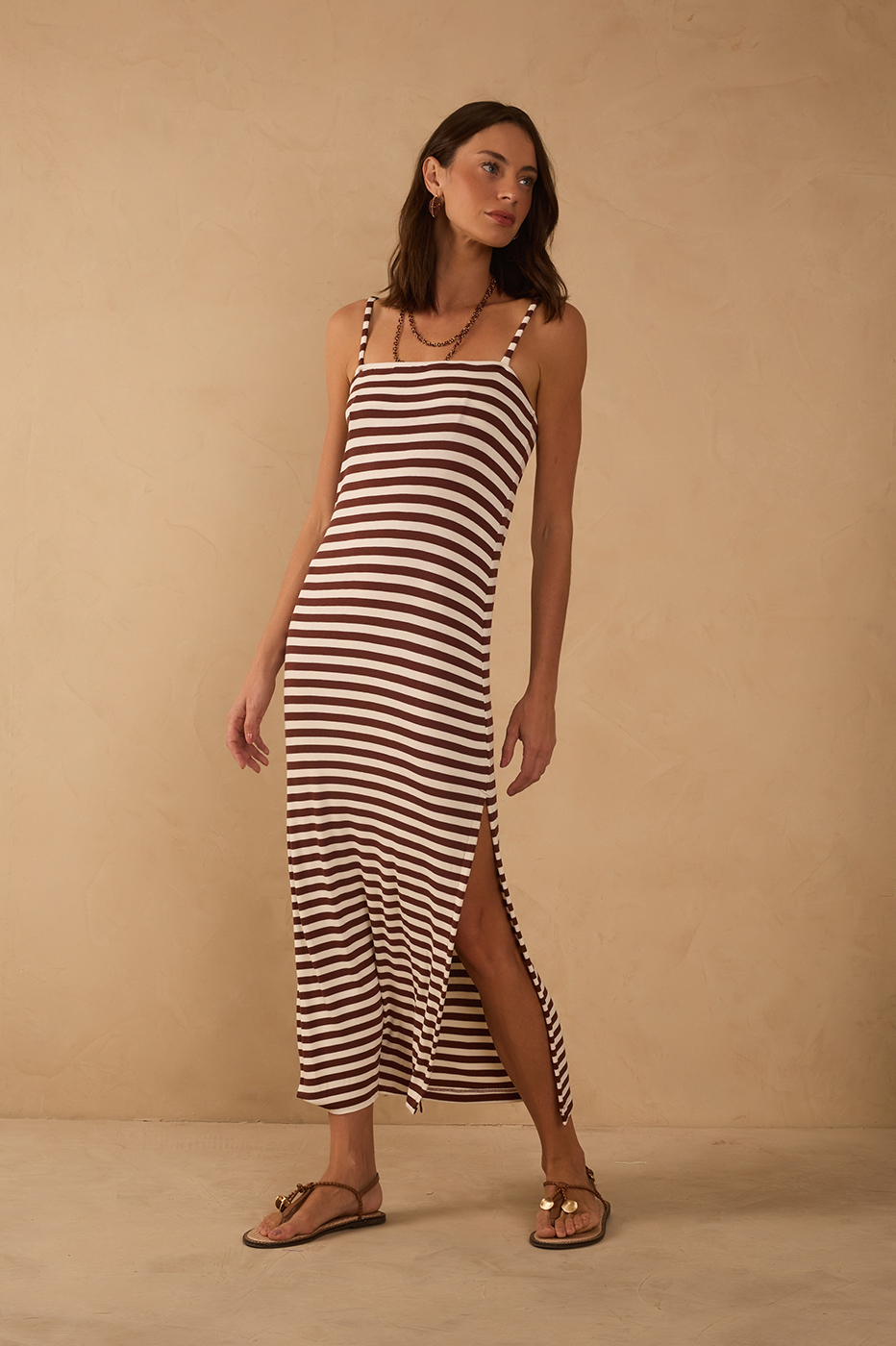 Vestido Estampa Listra Cedro_1