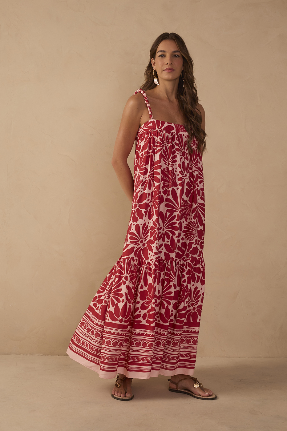 Cropped Flora Print Dress_1