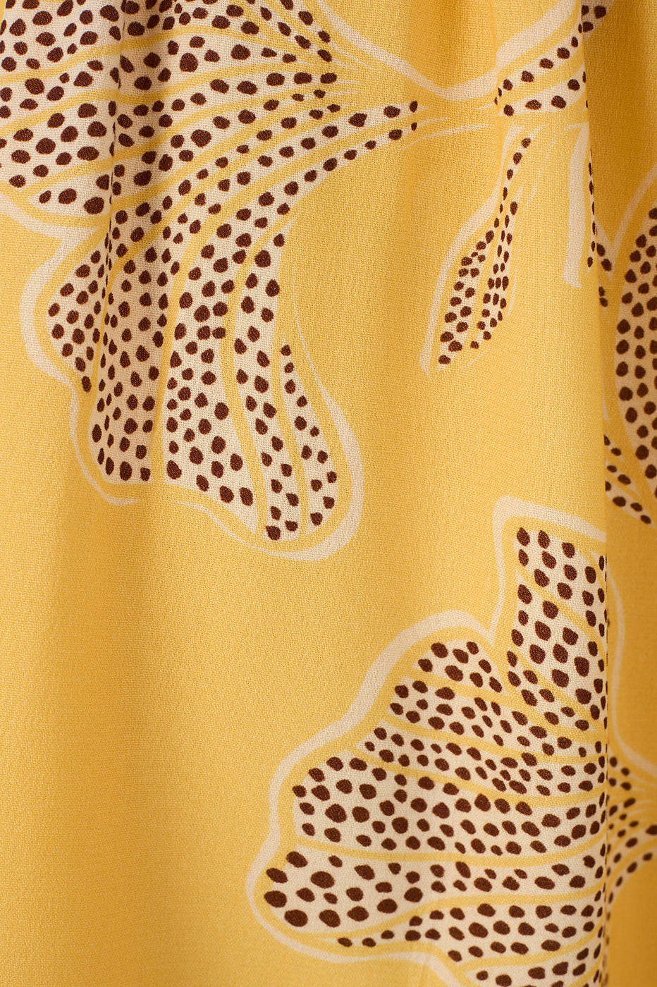 Yellow Laguna V Neck Layered Mini Dress_7