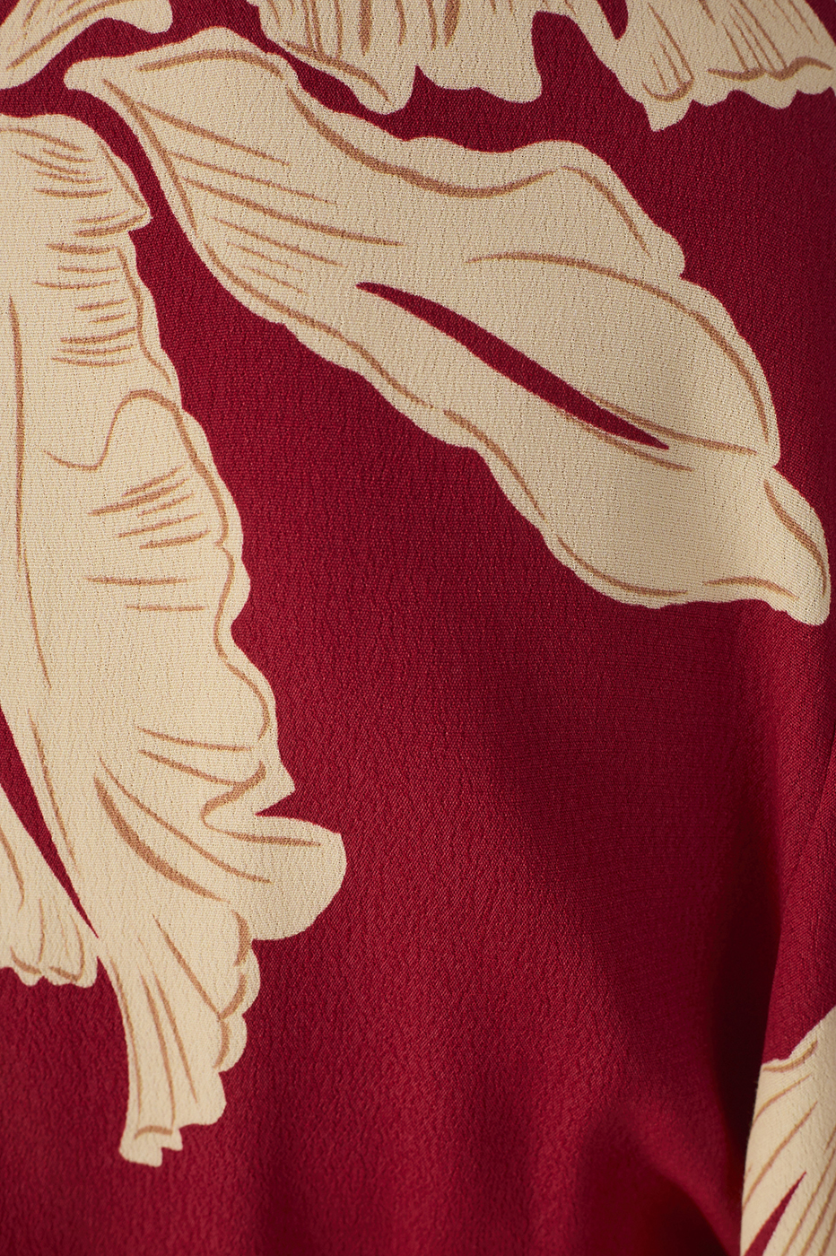 Petala Vermelha Print Cropped Dress_8