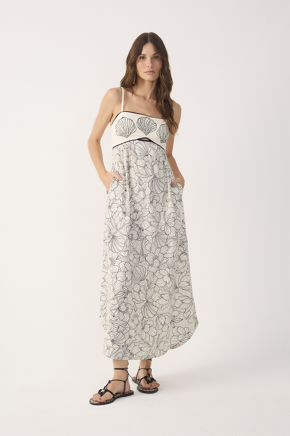 Off-White Ponto A Ponto Cut-Out Maxi Dress_2