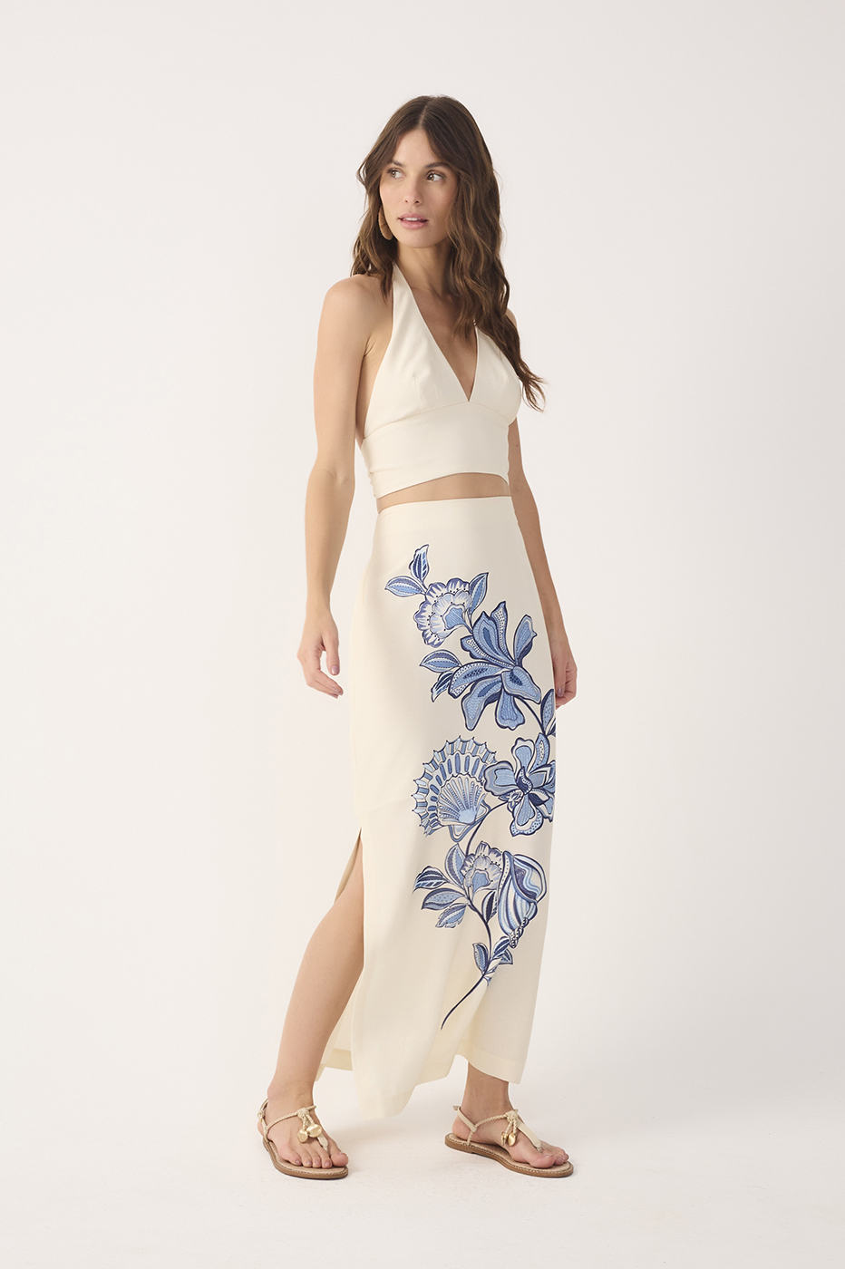 Linen Flor Do Oceano Print Set_3