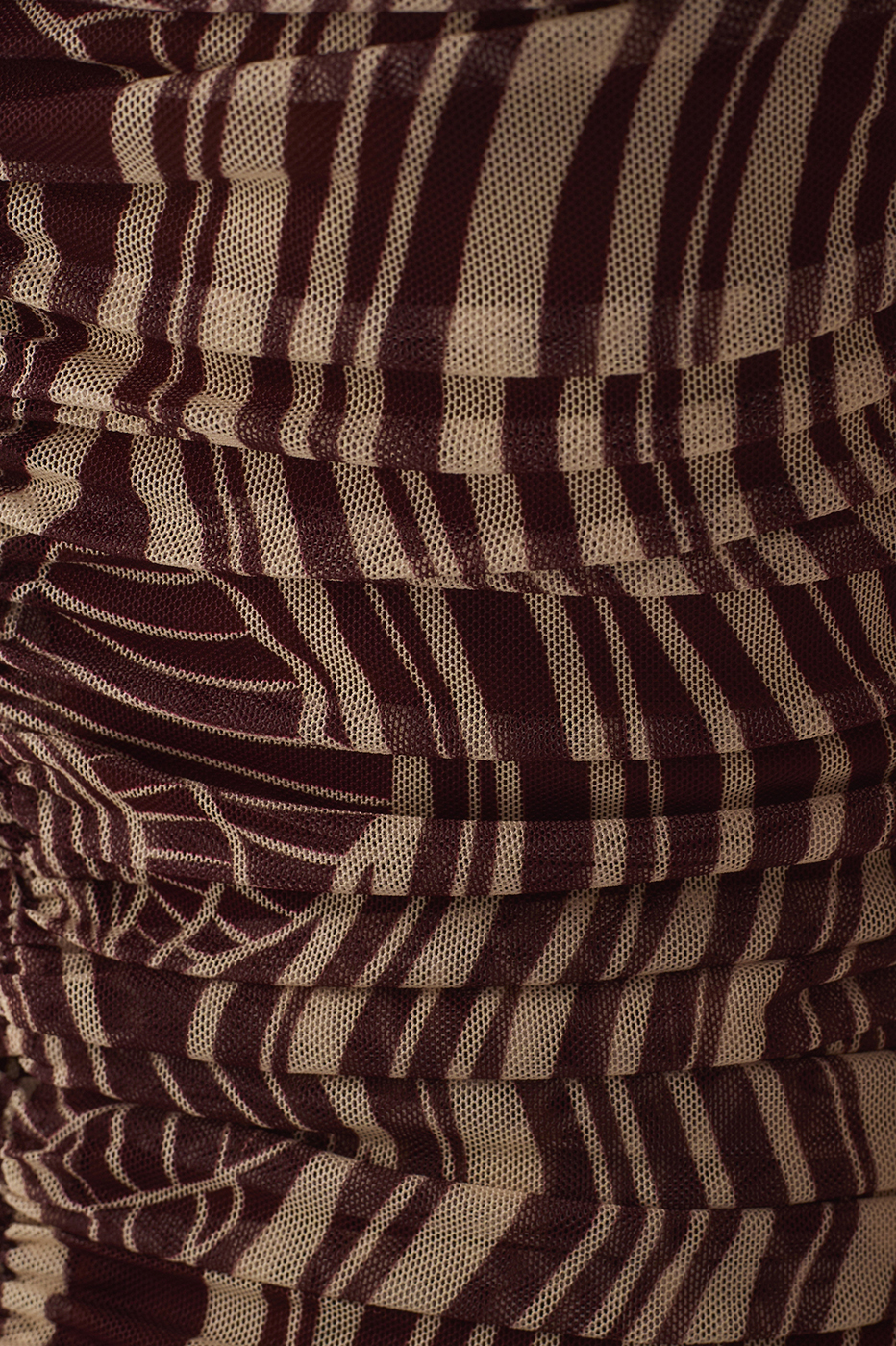 Brown Som Sleeveless Ruched Maxi Dress_7