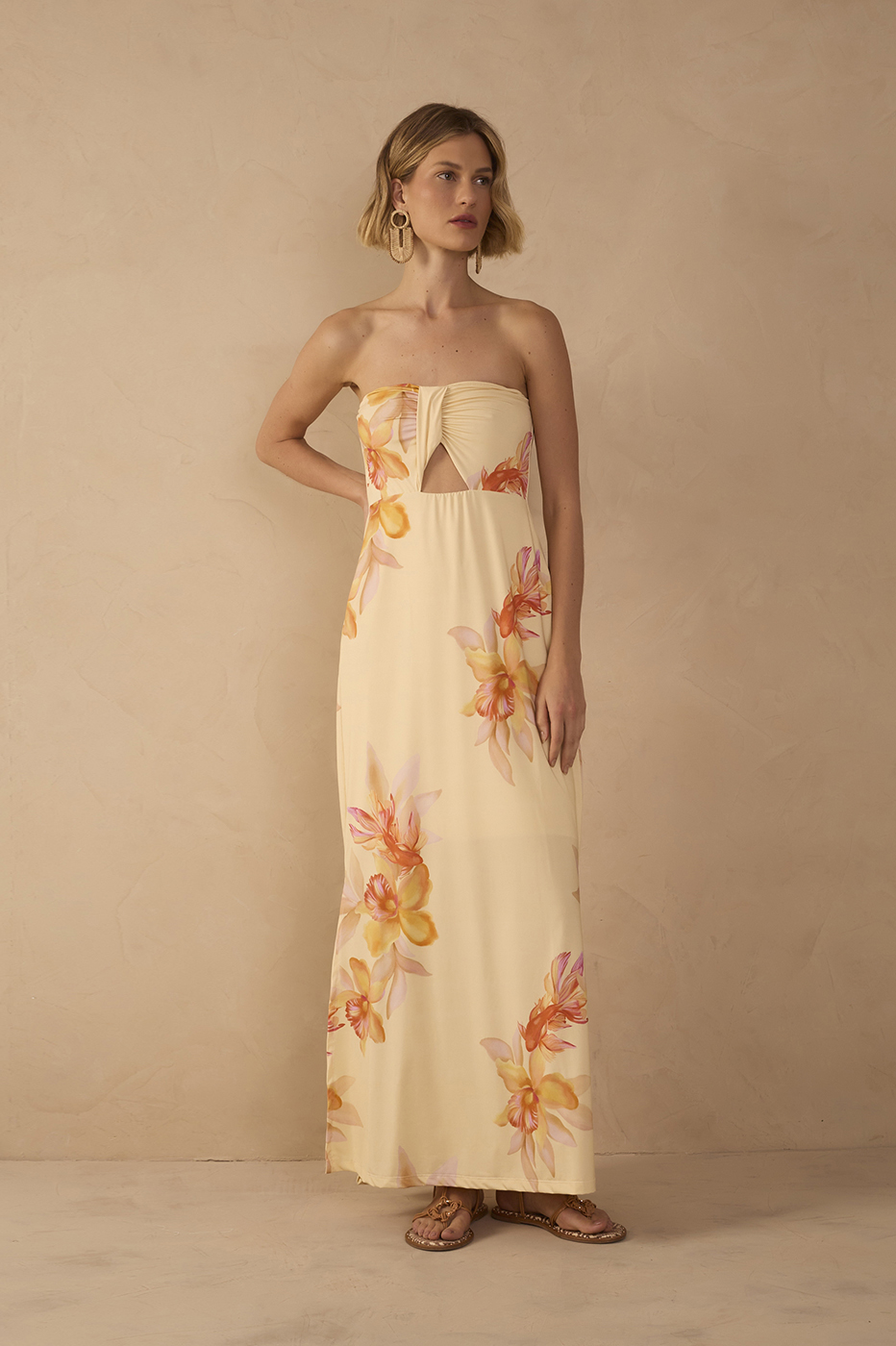 Beta Print Jersey Dress
