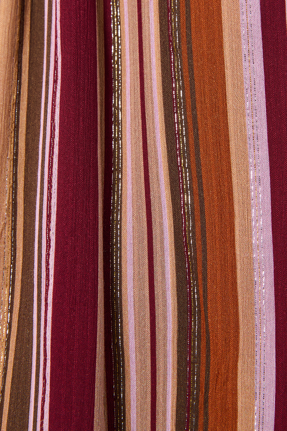 Aurora Stripes Lurex Ties Mini Dress_7