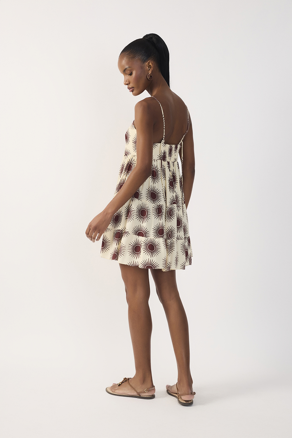 Solaris Print Short Dress_5