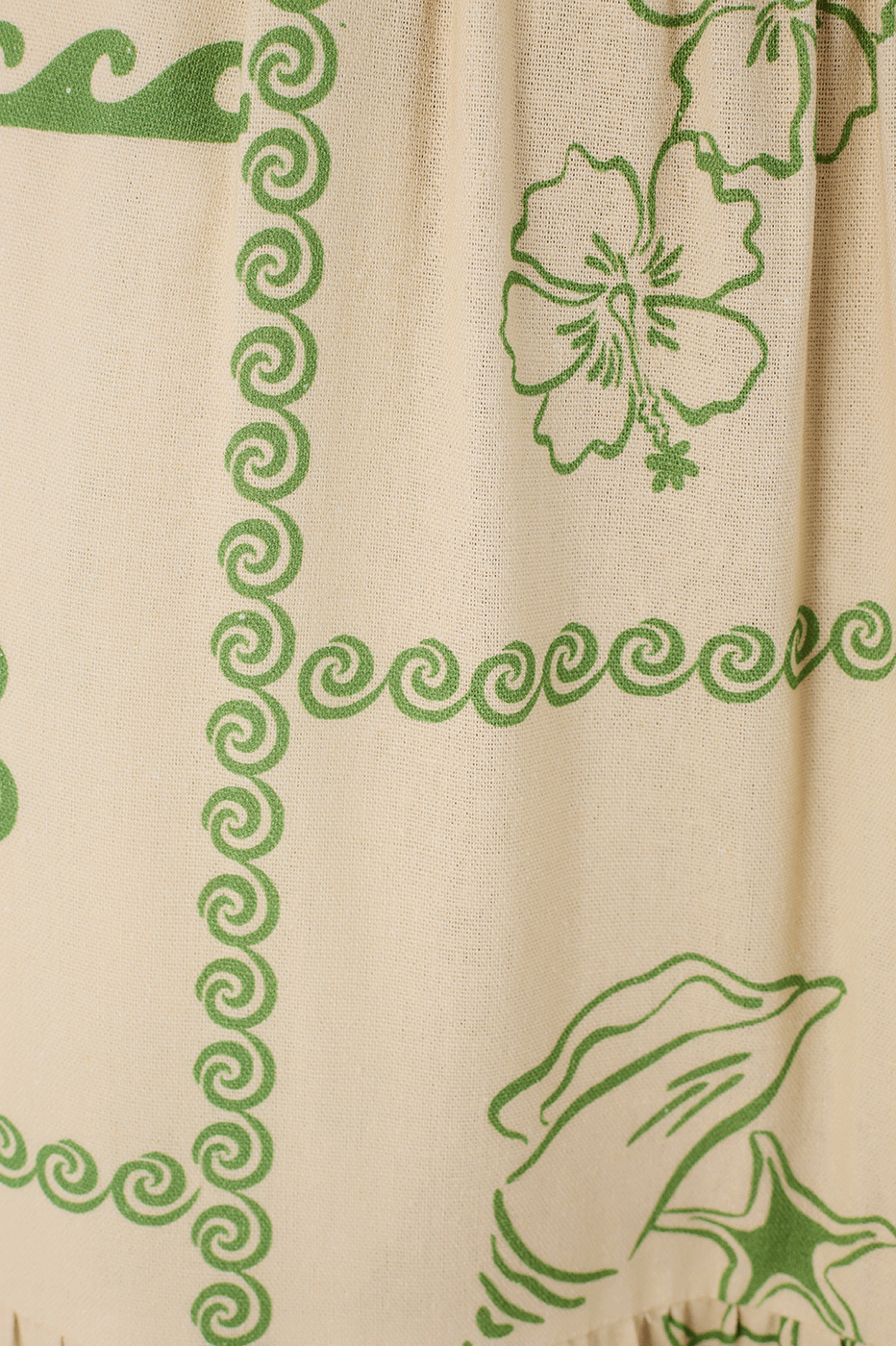 Off-White Rio Strapless Ruched Bodice Maxi Dress_7