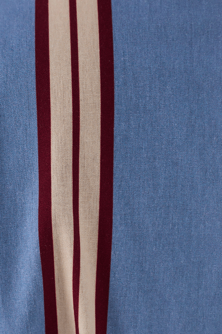 Blue Mirante Buttoned Short Sleeve Pockets Maxi Dress