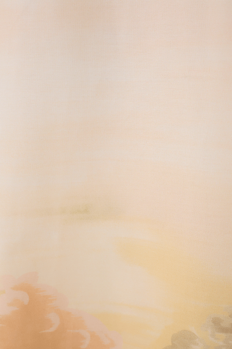 Off-White Fim De Tarde Strapless Smocked Bodice Maxi Dress