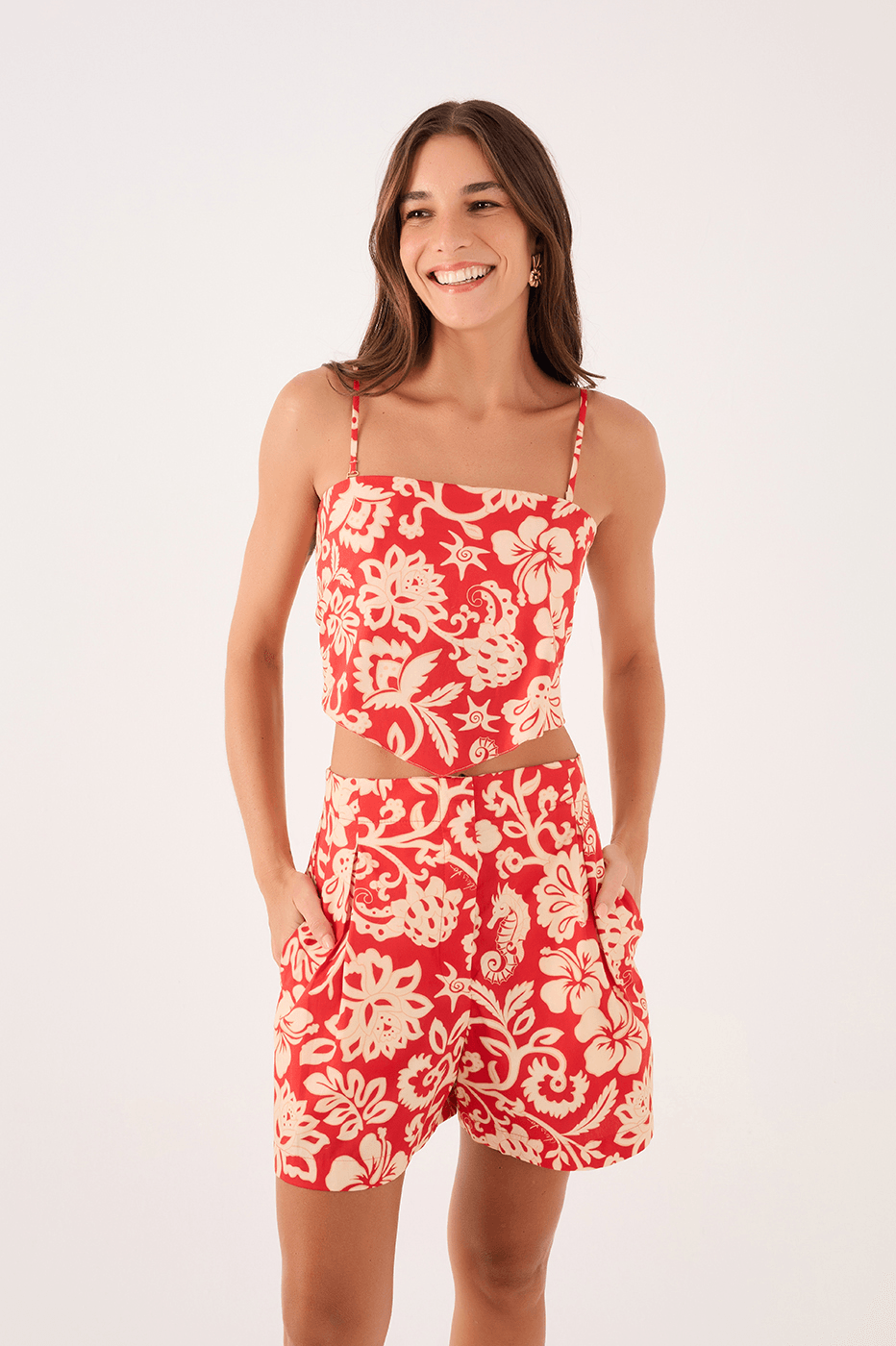 Blusa Lenço Estampa Veraneio_1