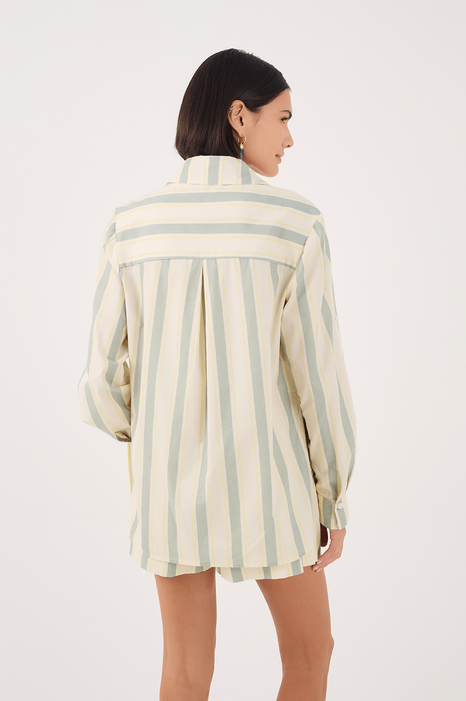 Ostra Stripe Print Shirt_5