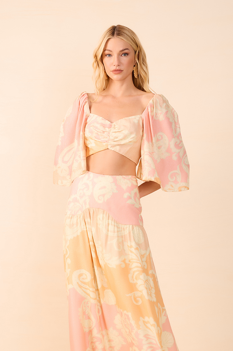 Sea Flower Crop Top_1