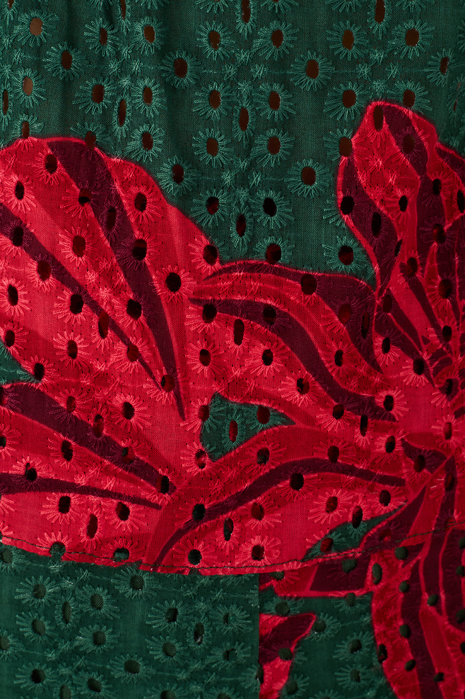 Botânico Print Eyelet Lace Blouse_6