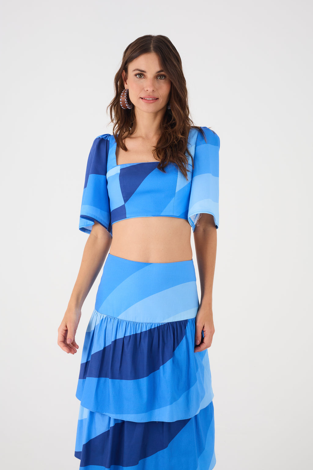 Top Sleeve Print Waves_2