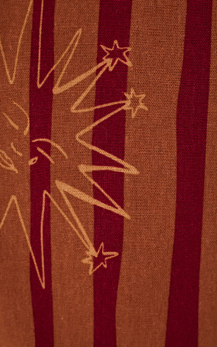 Brown Encanto Square Neck Buttoned Sleeveless Blouse_6