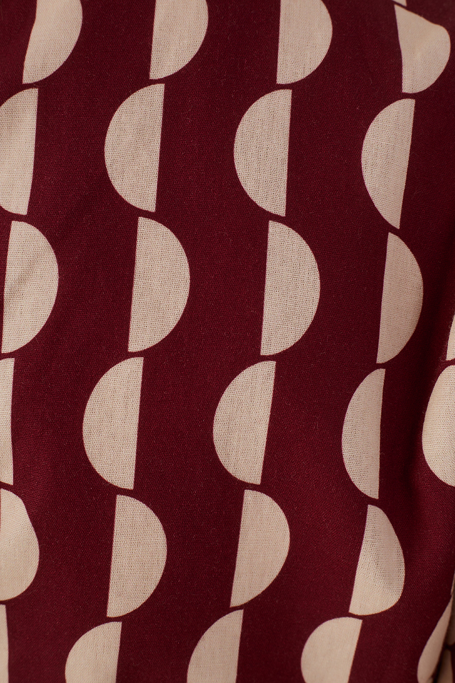 Peplum Tricoline Blouse Copa Print