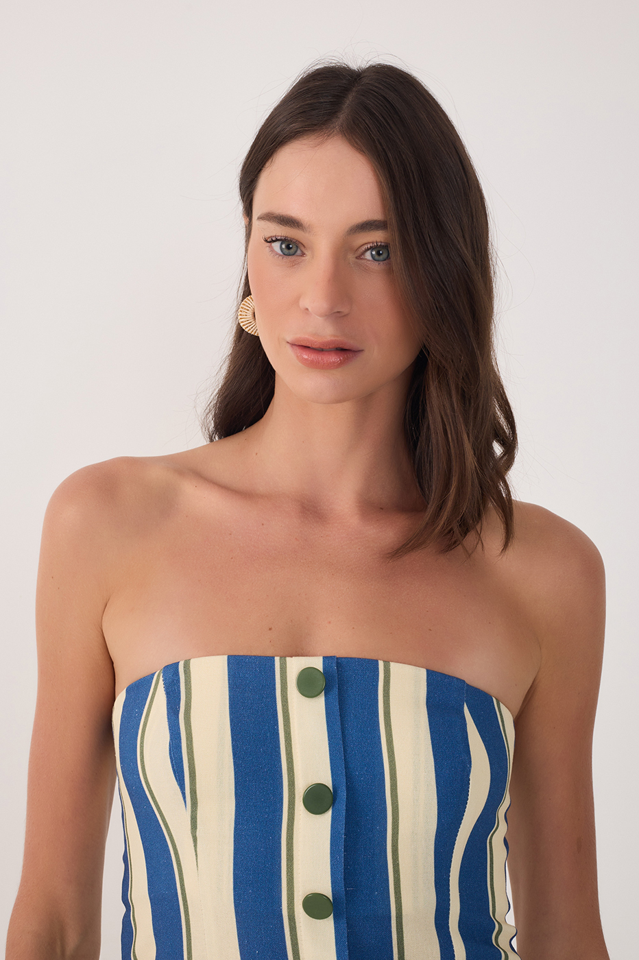 Strapless Maré Listrada Print Blouse_3