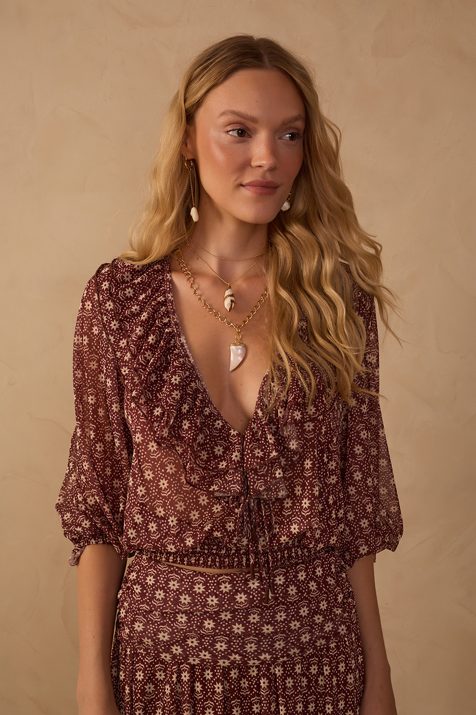 Tunic Tulle Print Essência_1