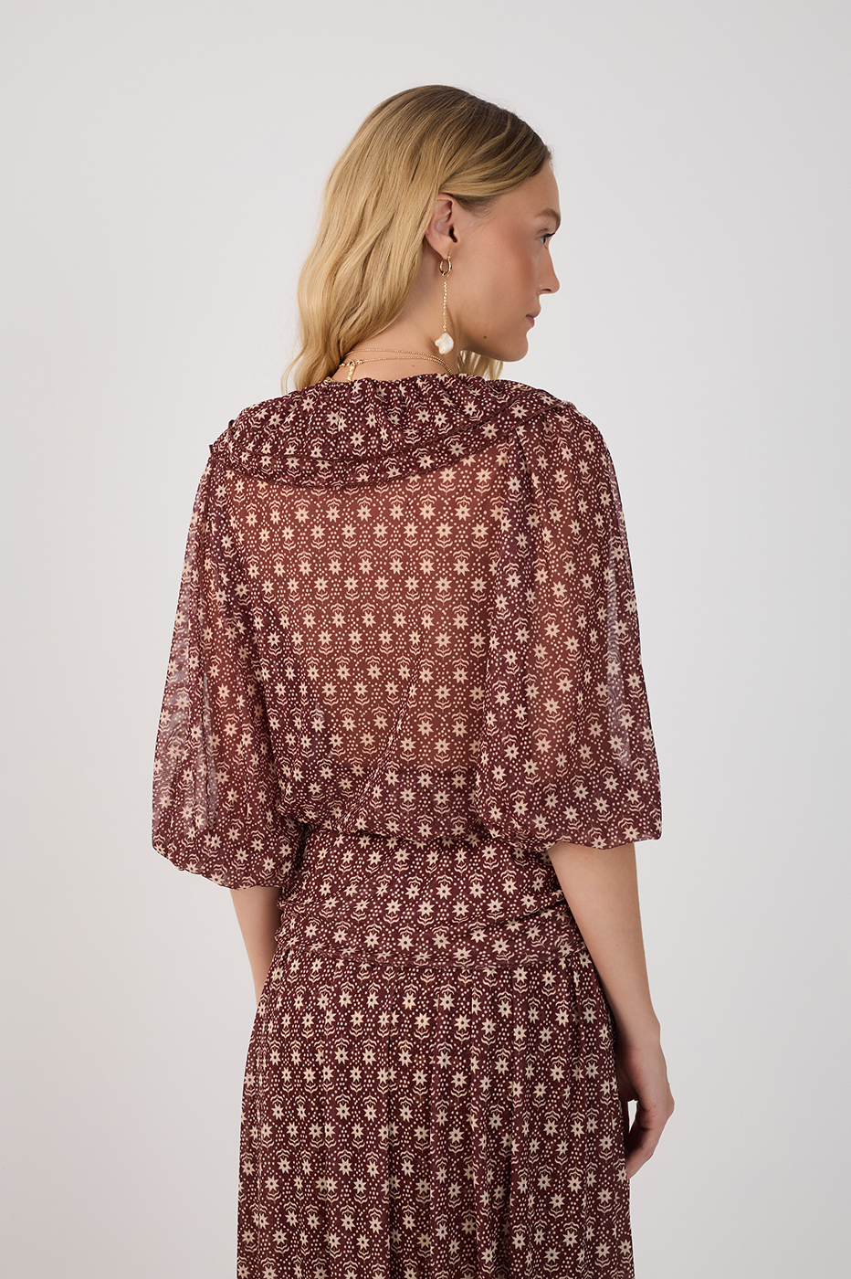 Tunic Tulle Print Essência_5