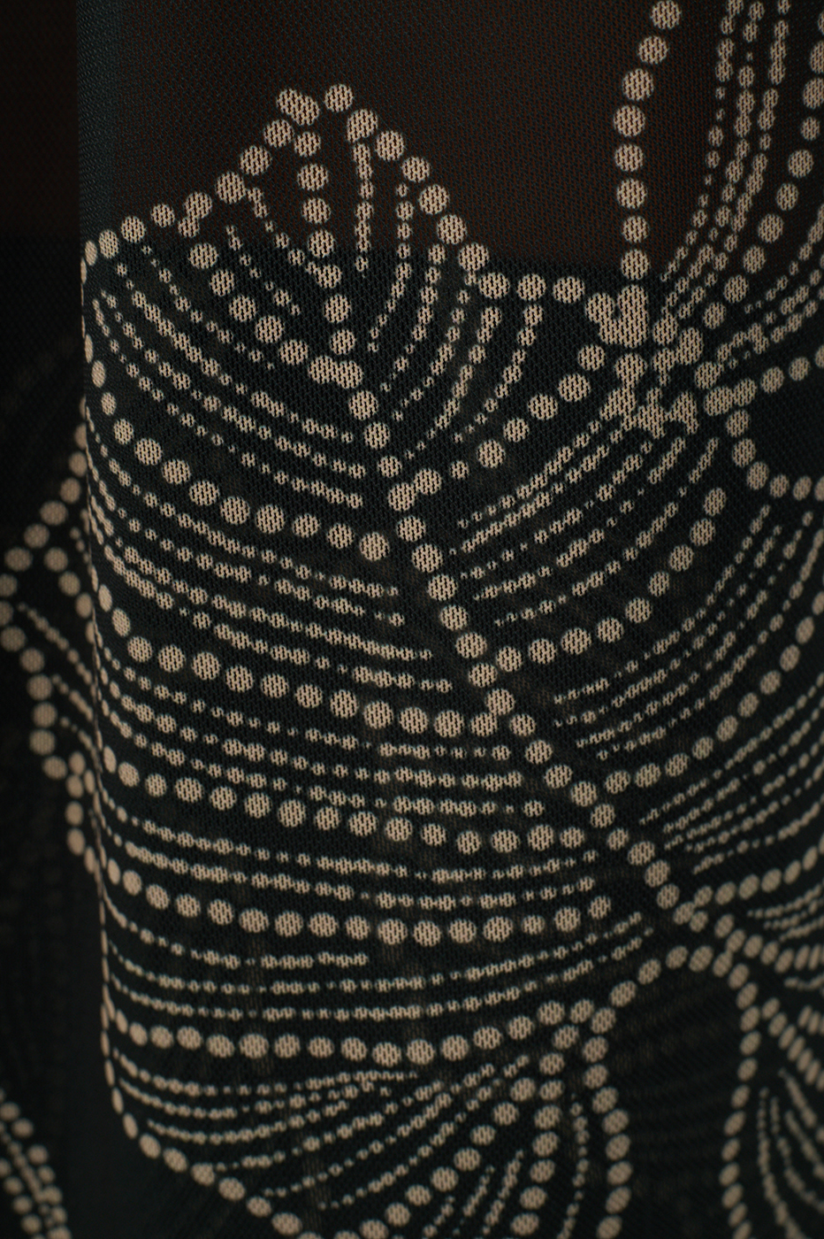Black Ramos Halter Neck Tulle Blouse_7