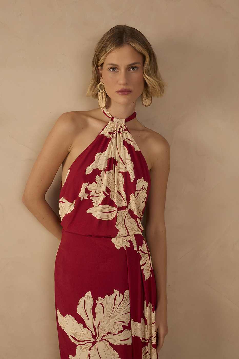 Petala Vermelha Print Blouse