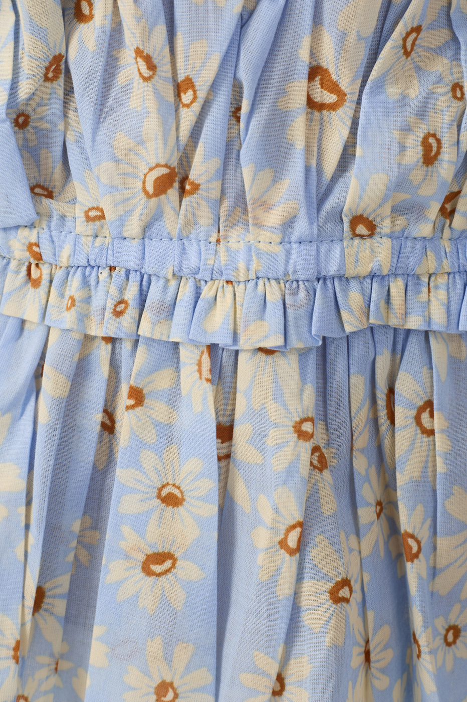 Blue Margaridas Sleeveless Blouse_6