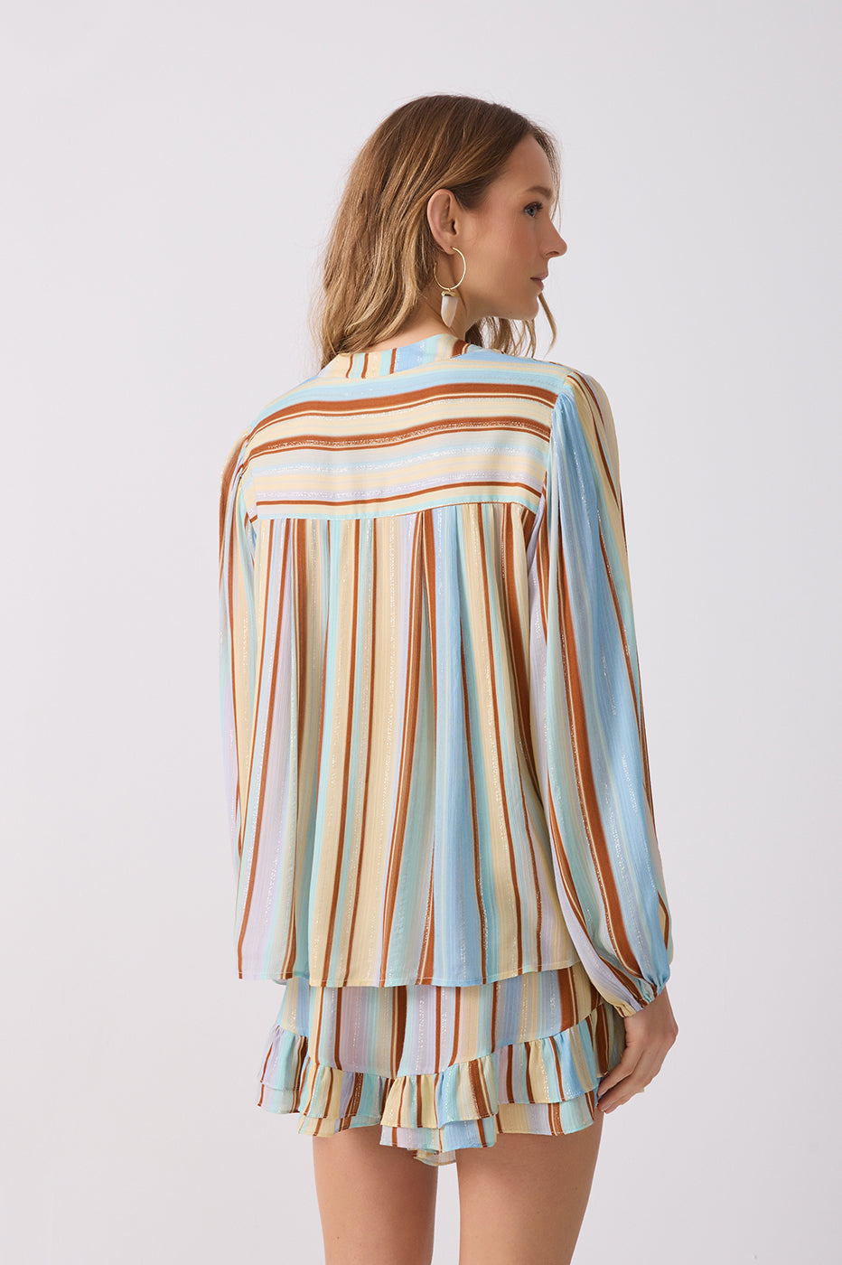 Listra Céu Print Lurex Tunic_5