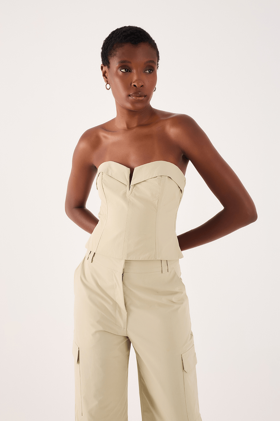 V Neck Cotton Top_2